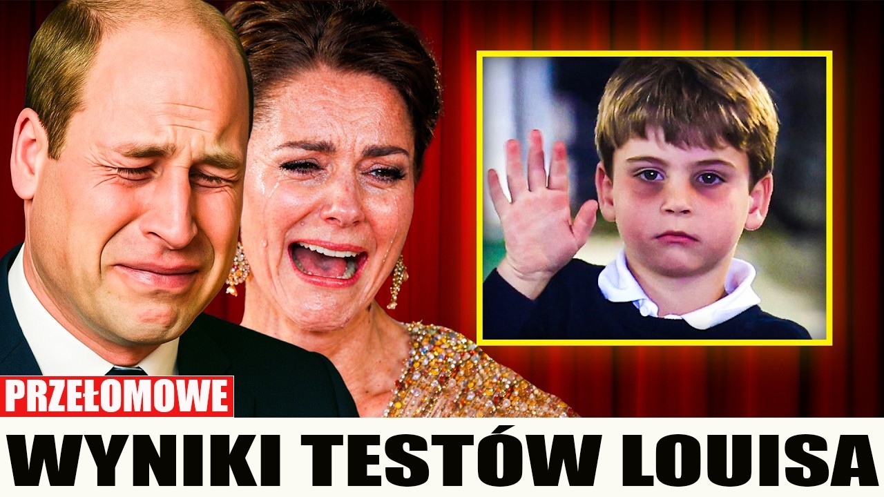 1 MIN TEMU Catherine i William załamują się po ujawnieniu wyników badań księcia Louisa.
