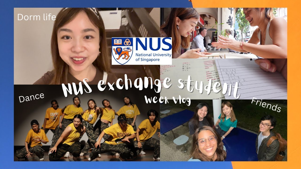 【𝐍𝐔𝐒 𝐞𝐱𝐜𝐡𝐚𝐧𝐠𝐞】一星期在新加坡國立大學的留學生活🇸🇬丨寄宿學校、朋友、課外活動🏫 (ENG/ CHI) 丨Odelle Wong