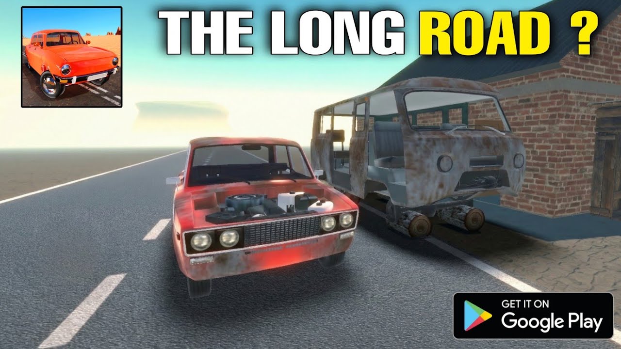 My First Long Trip! 🚗 | The Long Road Mobile Survival Gameplay