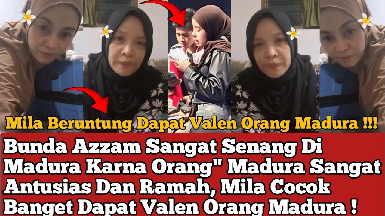 Bunda Azzam Sangat Senang Di Madura Karna Orang" Madura Sangat Antusias Dan Ramah !