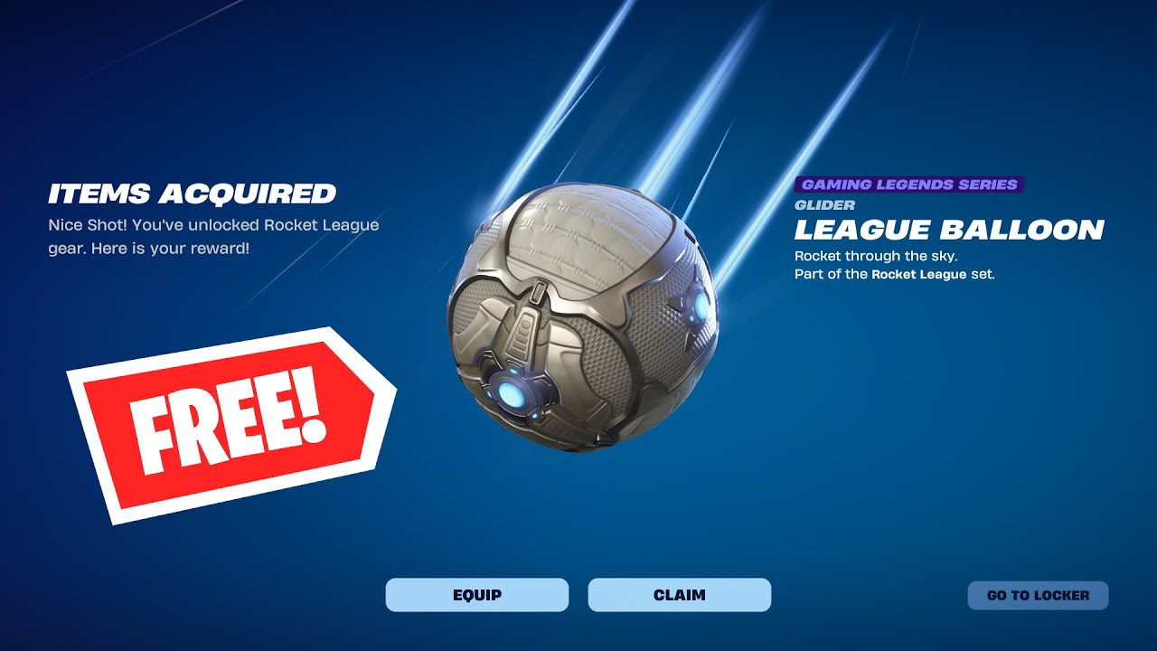 Play a Private Match with custom mutator during Summer Road Trip & Unlock League Ballon Glider