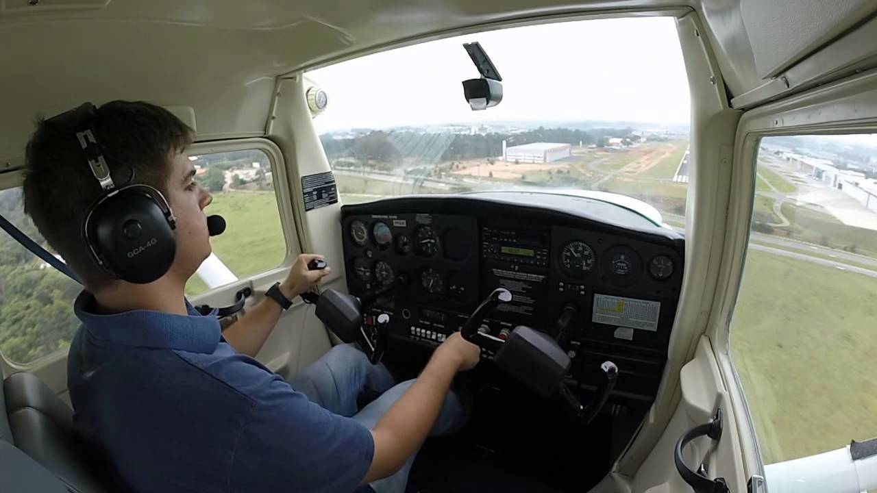 EJ Jundiaí - Cessna 152 - Rafael Mendes - Circuito de Tráfego e Pouso - PS 19