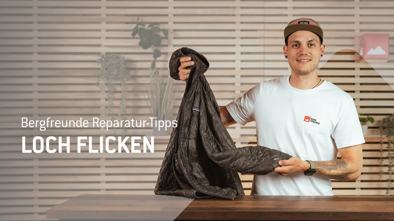 🩹 Bergfreunde Reparatur-Tipps: Loch flicken
