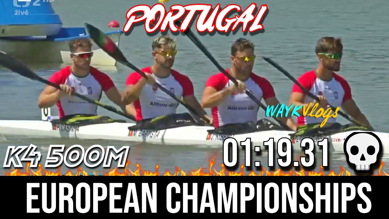 K4 500M FINAL A 🚀 PORTUGAL 💀 KayakSprint European Championships Racice (CZE) 2025