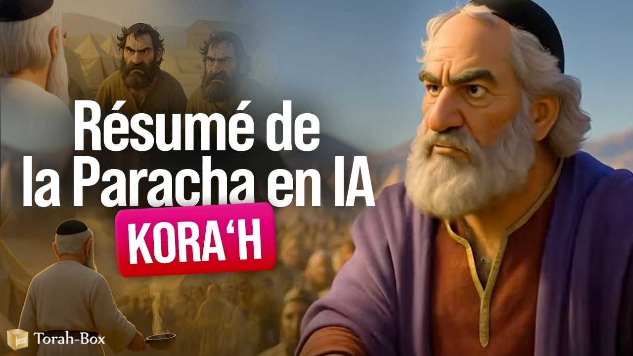 Résumé de la Paracha KORA'H en IA - Rébellion, Épidémie, Prêtrise, Kodesh Hakodashim,...