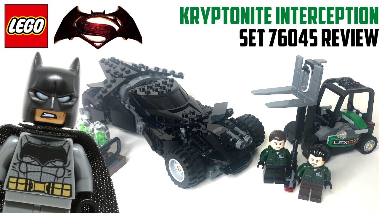 LEGO BvS BATMOBILE - Set 76045 KRYPTONITE INTERCEPTION Review