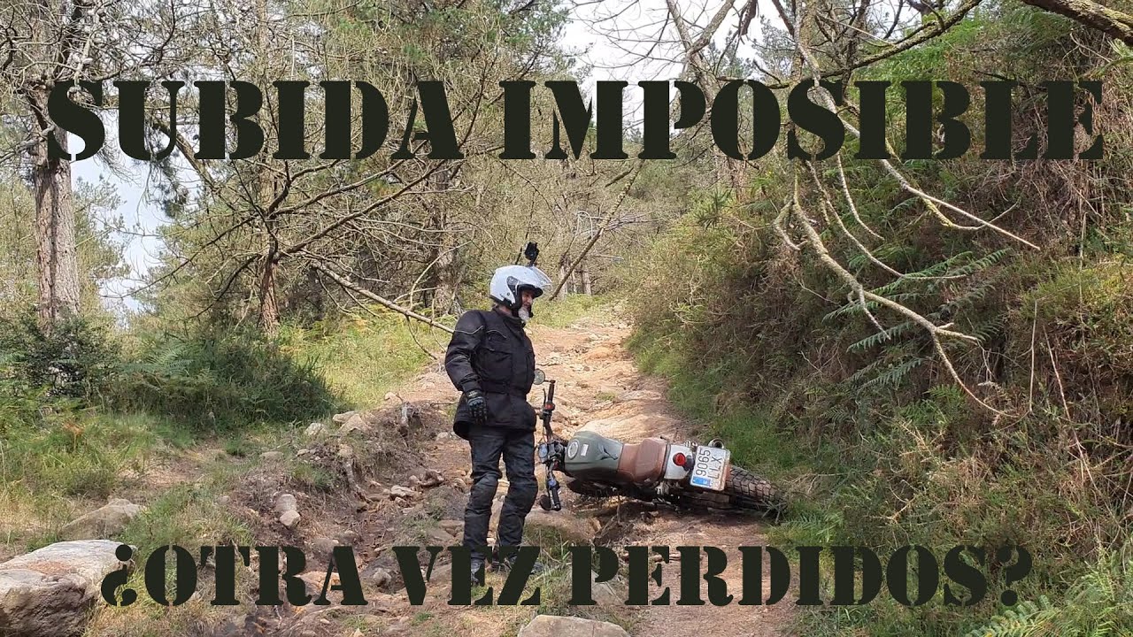 Mastines 2ª parte. La subida imposible con la Mitt 125cc