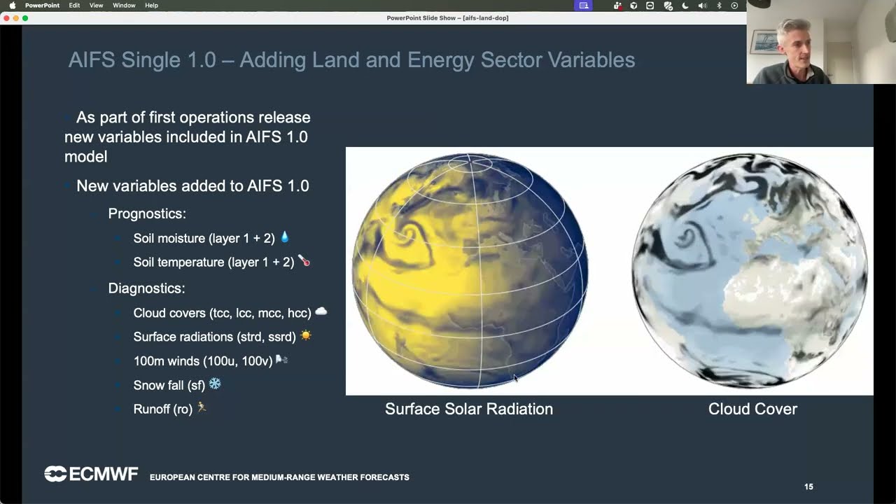 2026 ML4LM Webinar Series, February Presentation: Land variables into the AIFS