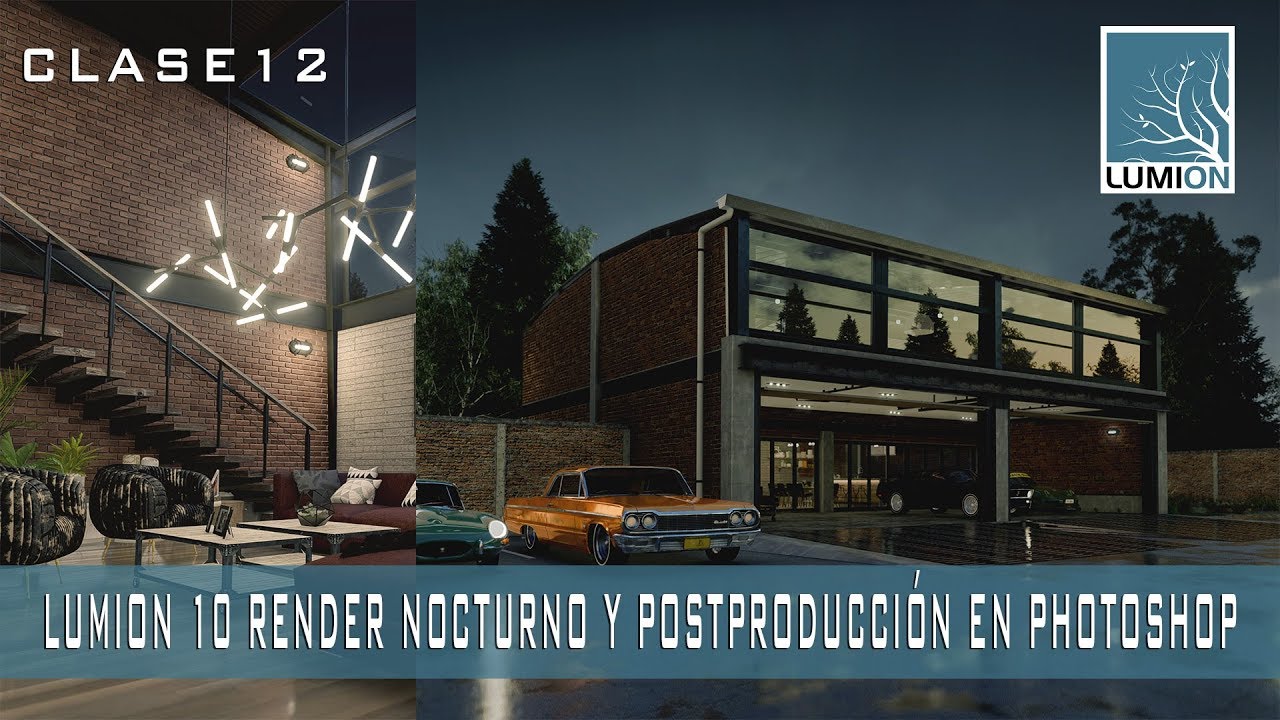 CREAR RENDERS NOCTURNOS EN LUMION 10 - CLASE 12