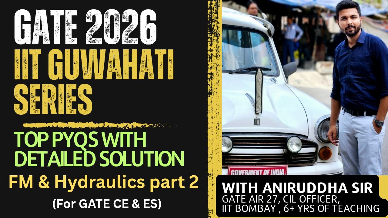 GATE 2026 Preparation : GATE 2026 Civil and Environmental Science and Engineering 