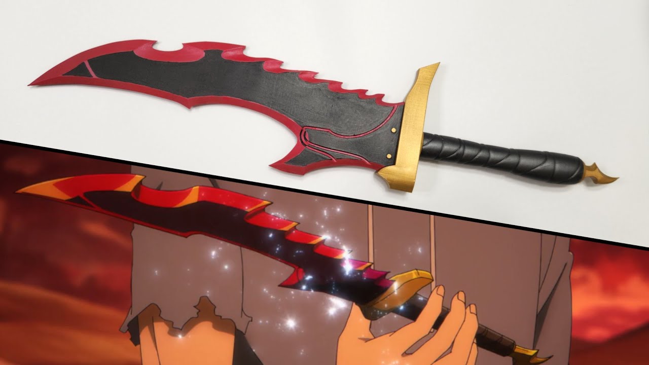 Making the Knight Killer Dagger from the Solo Leveling Anime