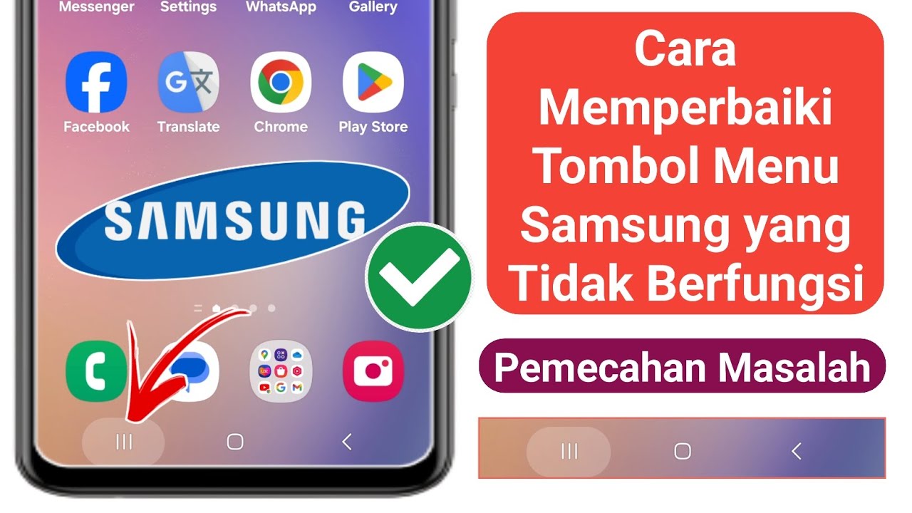 Tombol Menu/Terbaru Tidak Berfungsi di Samsung | Masalah Tombol Menu Samsung Tidak Berfungsi