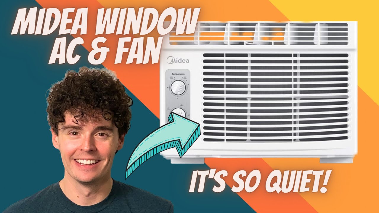 Midea 5,000 BTU EasyCool Window Air Conditioner and Fan (So Quiet Review)