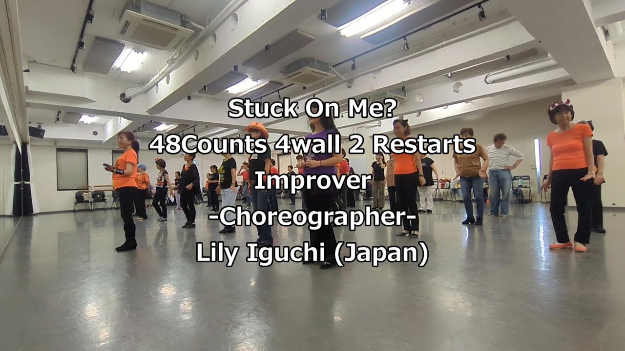 Stuck On Me? -Linedance-