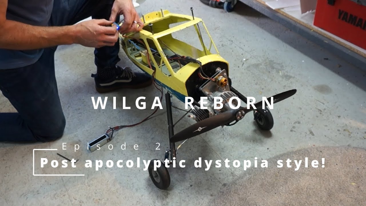 Rebuilding a crashed RC Wilga 104 'Post-Apocalyptic Style!' - Episode 2