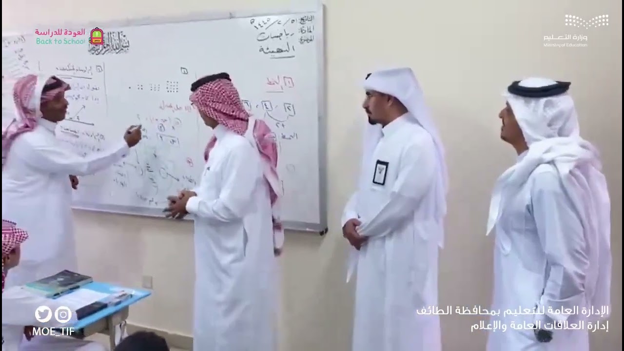 مدير تعليم الطائف يتابع سير العملية التعليمية والانضباط المدرسي في مجمع وادي محرم التعليمي