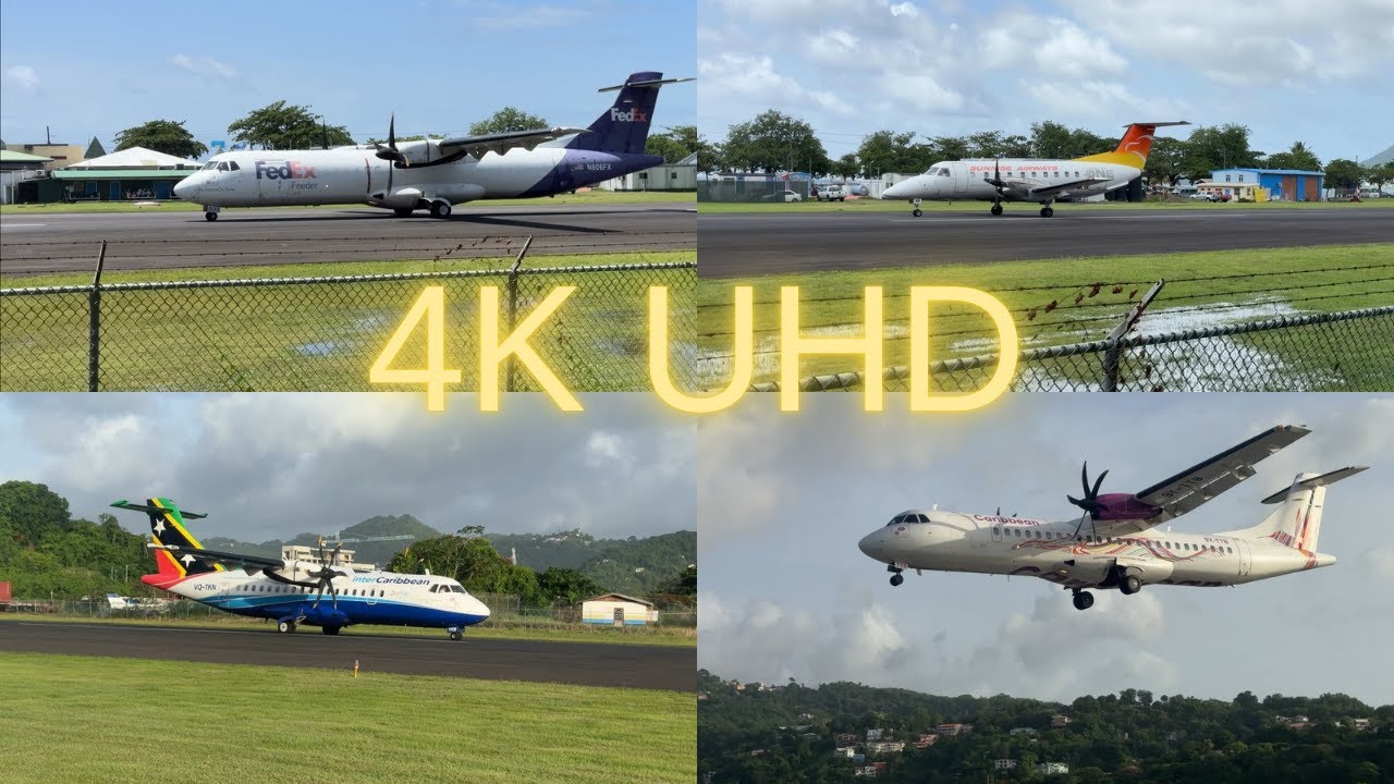 MULTIPLE ANGLES!! | Corpus Christi Holiday Spotting Action | ATR 72, Emb 145 and more...!!!