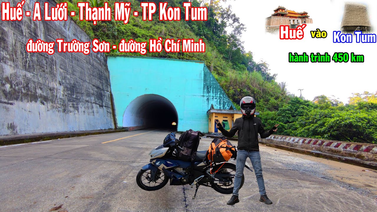 Huế - A Lưới - Nam Giang - TP Kon Tum 450 Km | Qua đường QL14 Hồ Chí Minh núi rừng hiểm trở