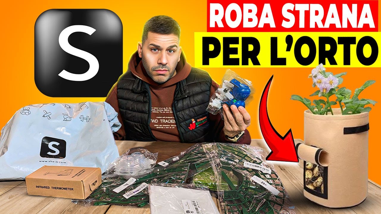 5 OGGETTI STRANI  per l'ORTO  che ho trovato su SHEIN: Funzionano Davvero?🤔