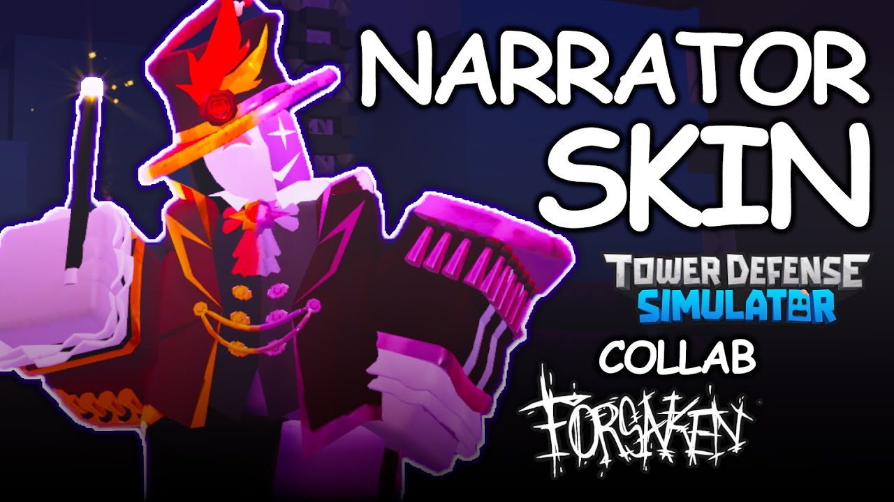 New TDS NARRATOR Noli SKIN Showcase + Gameplay | Forsaken (Roblox)