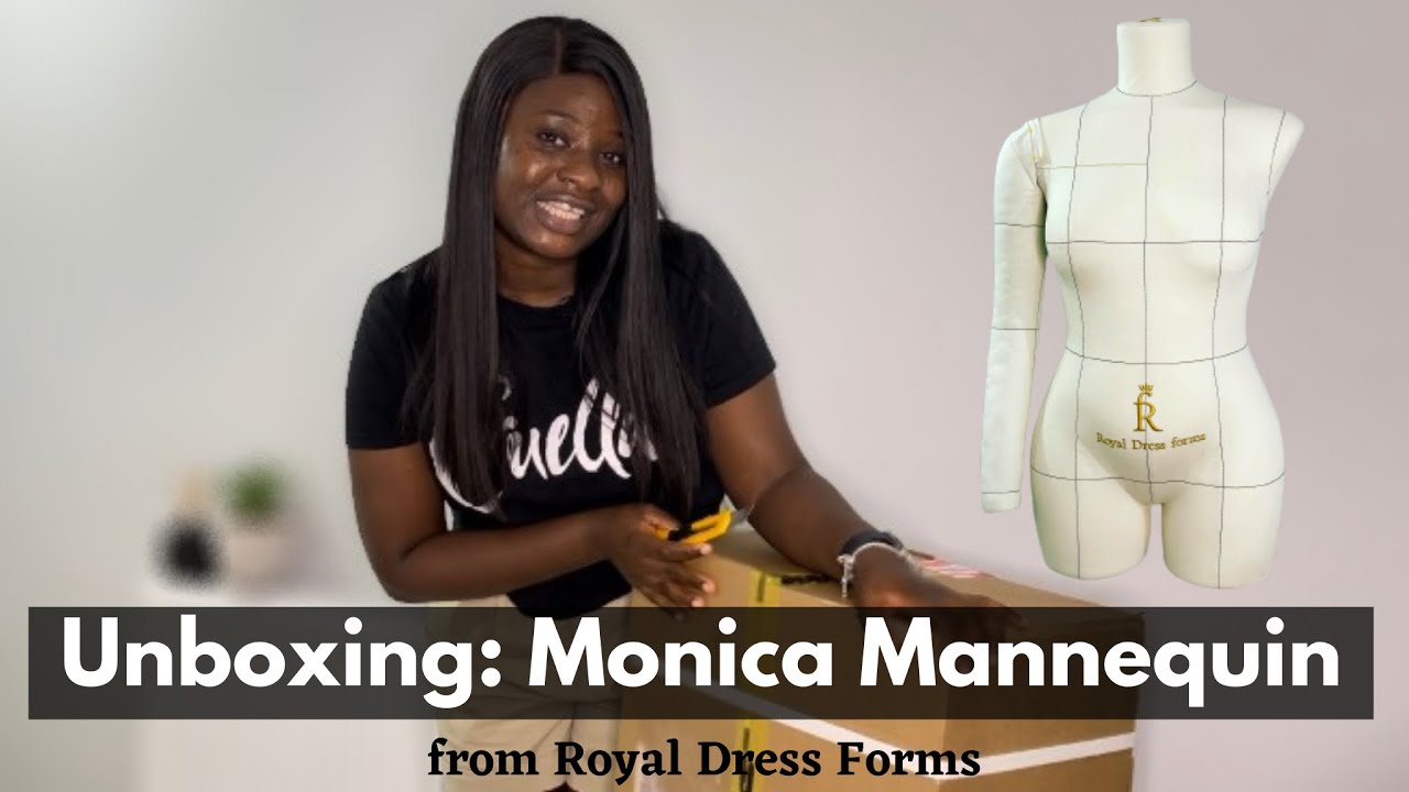 Unboxing Monica mannequin from Royal Dress forms #unboxing #dressform