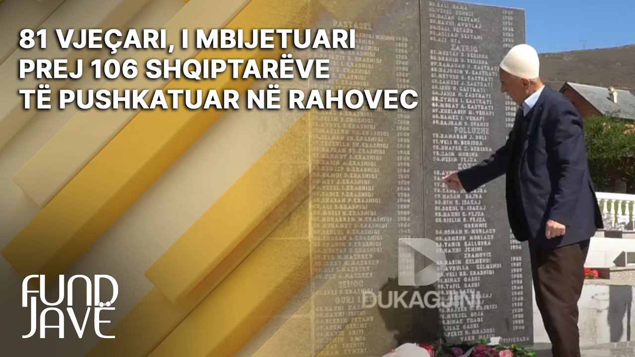 “Si jetuam” - 81 vjeçari, i mbijetuari prej 106 shqiptarëve të pushkatuar në Rahovec
