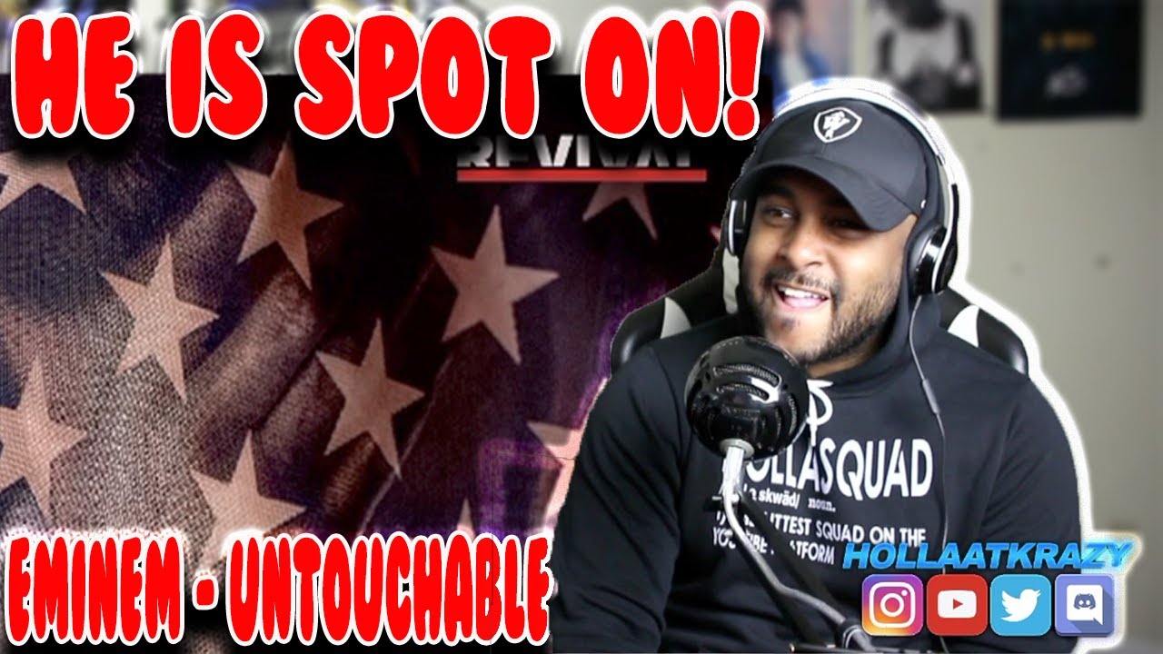 Eminem is RIGHT!! | Untouchable - Eminem | Reaction