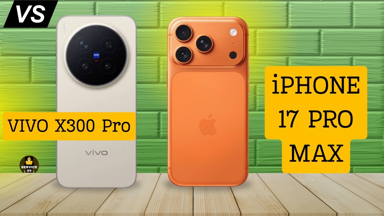 VIVO X300 Pro VS iPhone 17 Pro Max | Comparison!