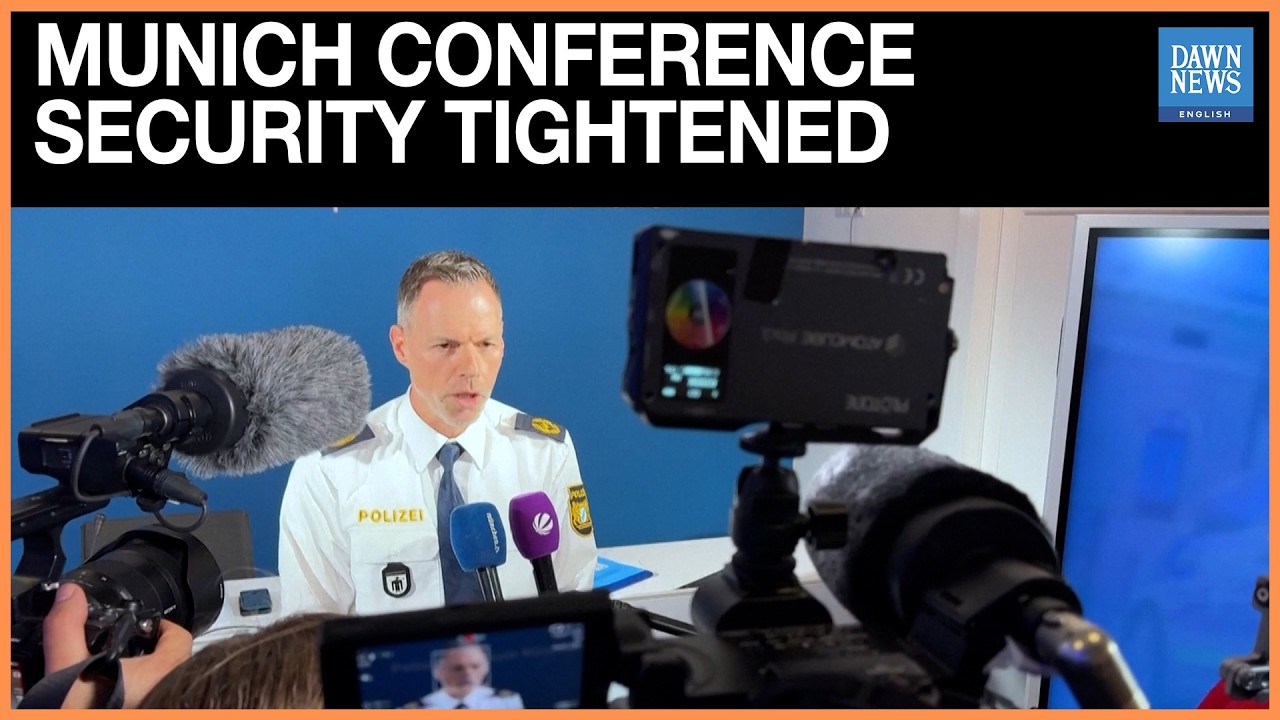 Security Preparations Continue Ahead of 62nd Munich Security Conference | Dawn News English