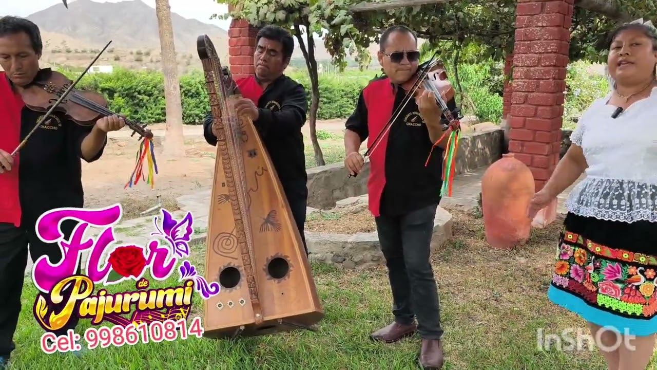 Eleodoro Espinoza violín y Flor de pajurumi tema caminito erradura