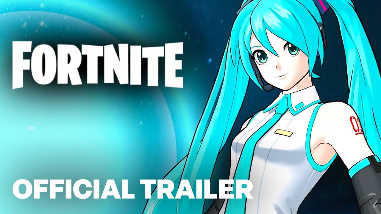 Fortnite - Hatsune Miku | Festival Season 7 Icon Reveal Trailer