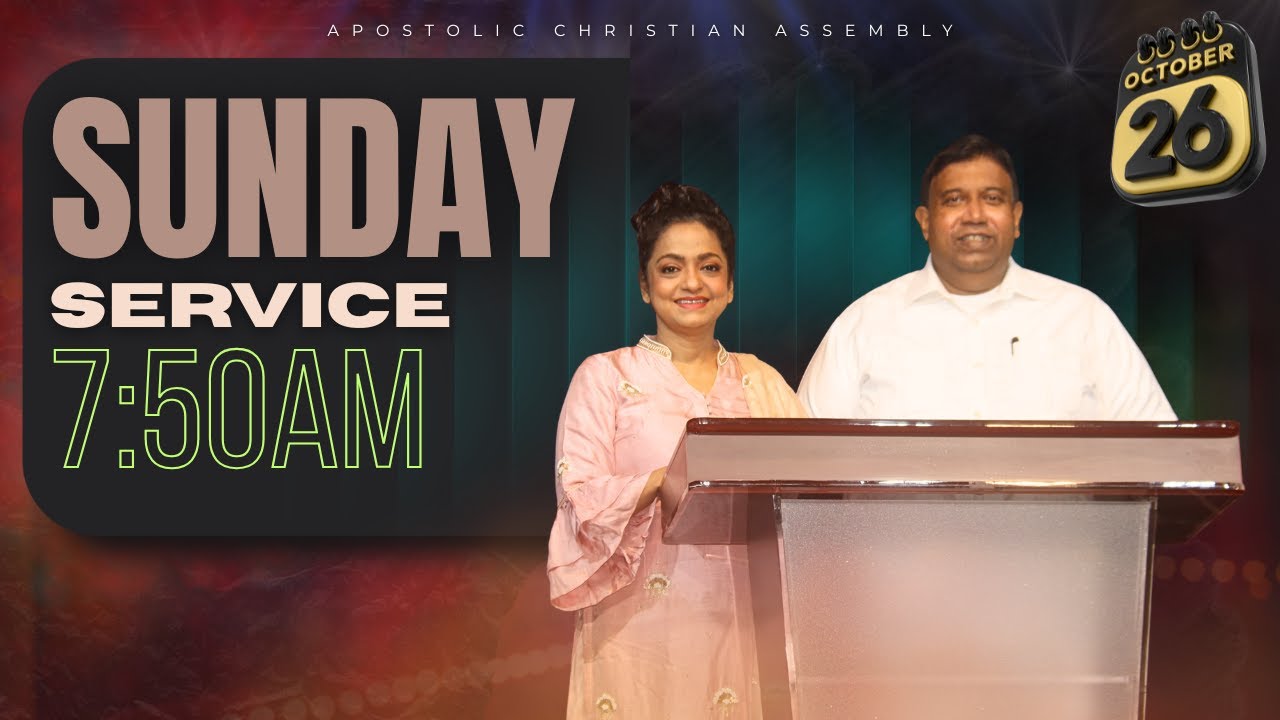 Sunday Service LIVE | October 26th, 2025