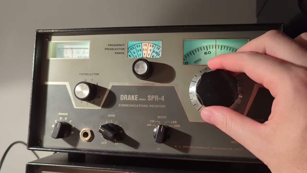 Drake SPR-4 Receiver on 40m