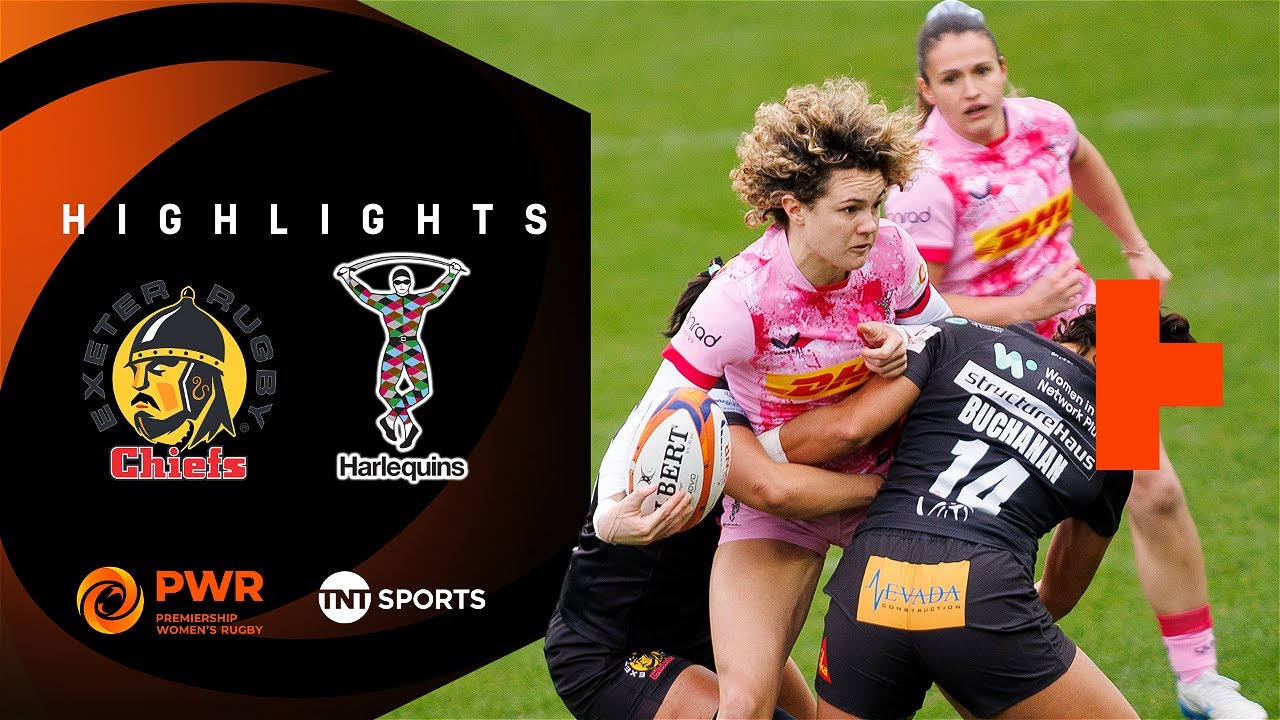 NARROW VICTORY! 😮‍💨 | Exeter Chiefs Women vs Harlequins Women | Premiership Women's Rugby Highlights