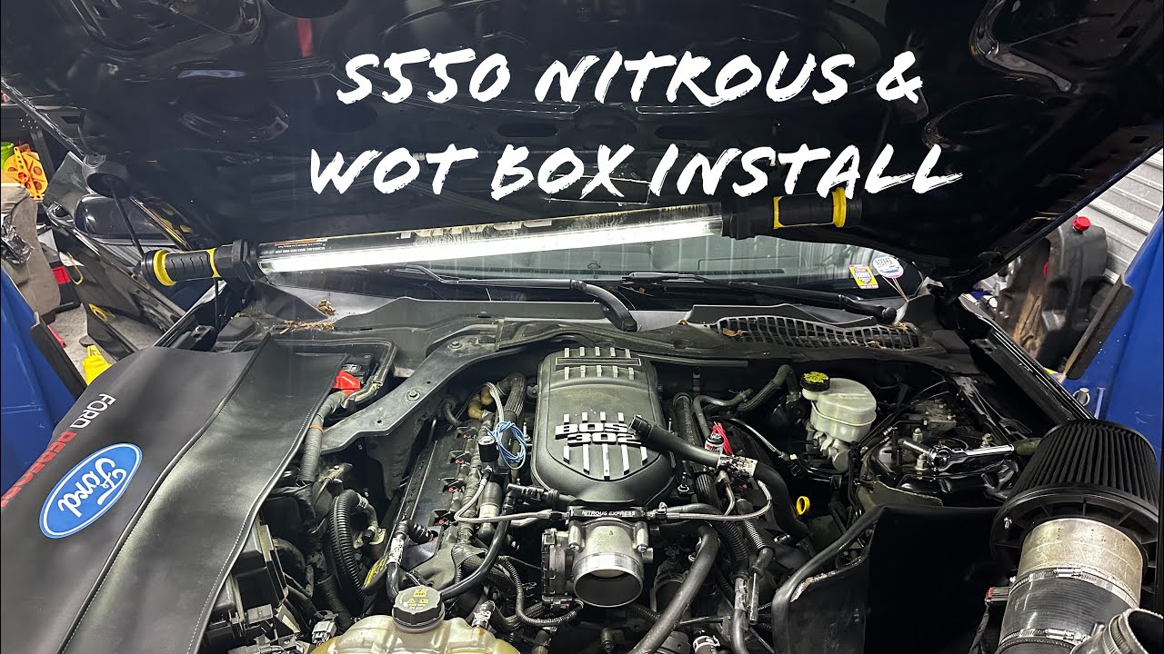 Installing NITROUS and WOT box on a 2015 Mustang GT