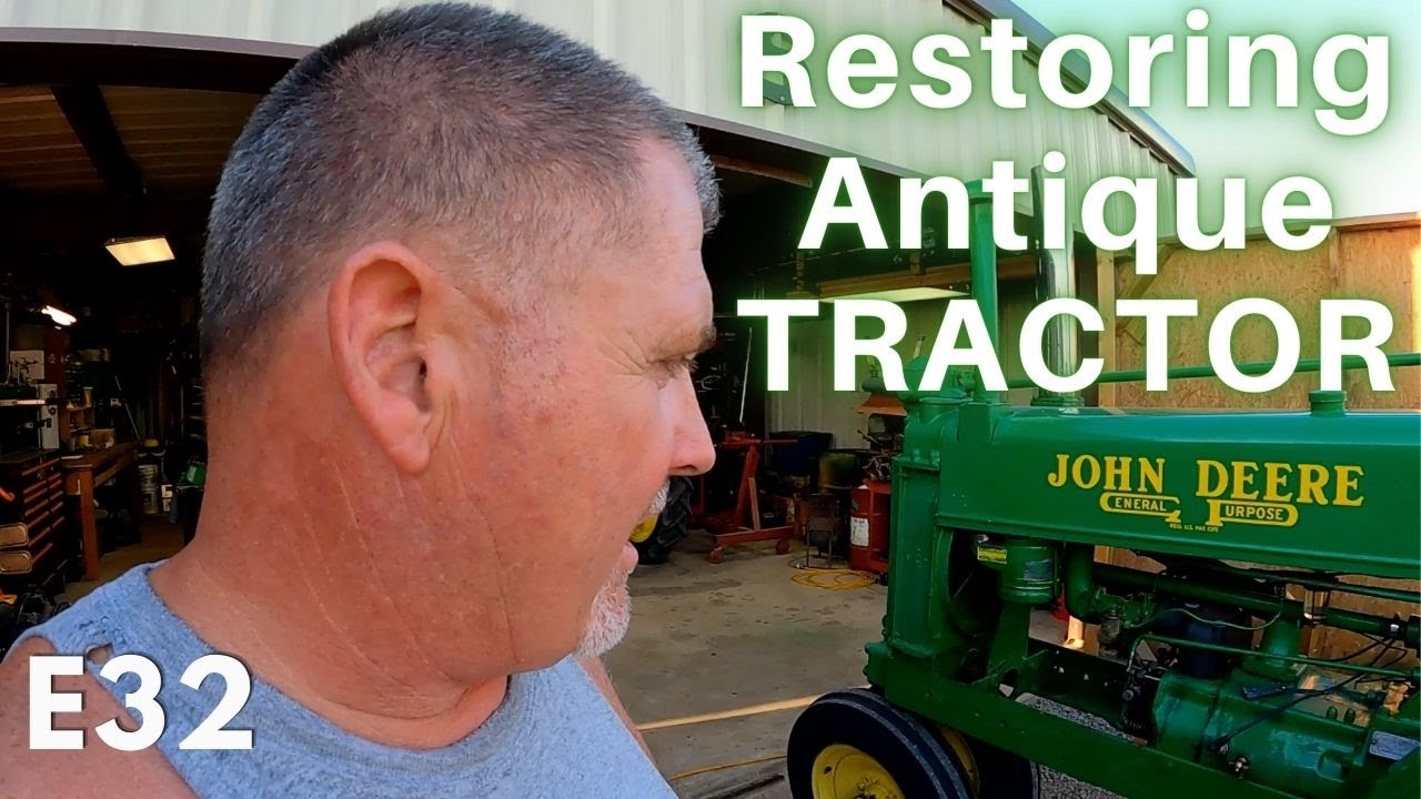 Larry's Life E32 | Antique Tractor Valve Adjustment | John Deere Antique Tractor Restoration