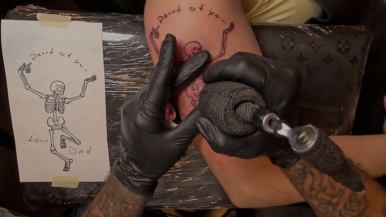 Birthday tattoo