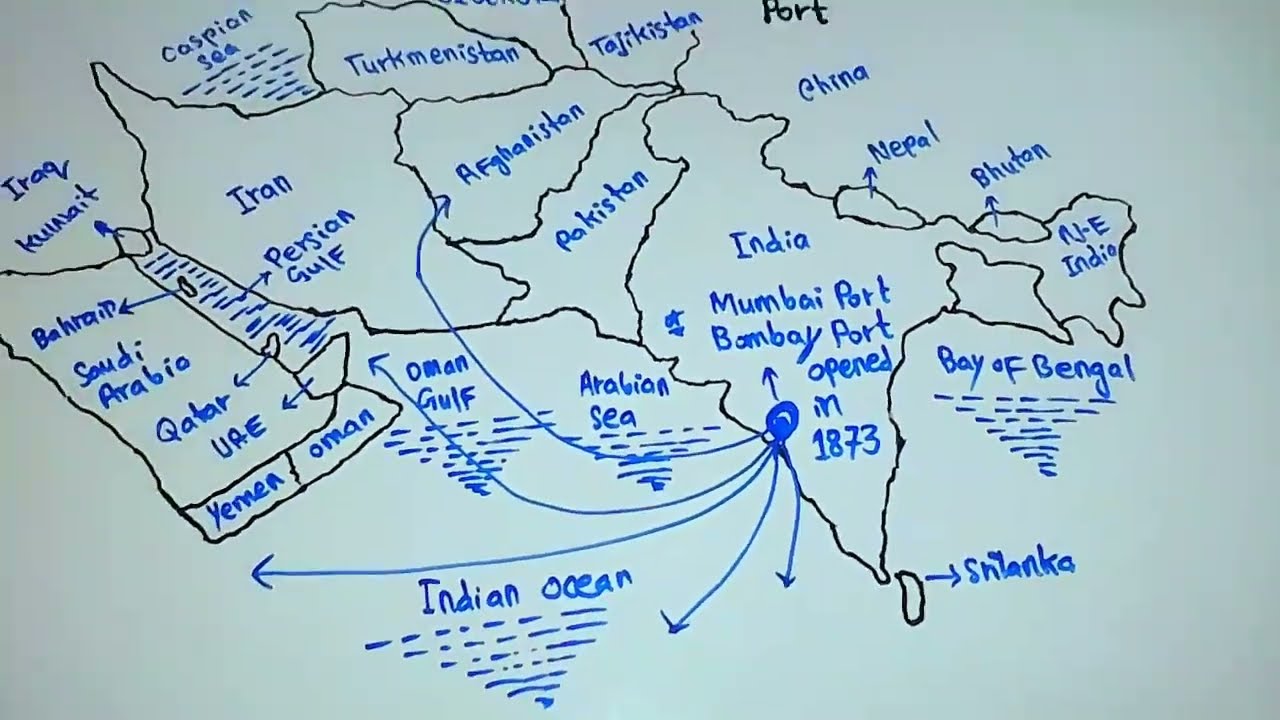 Where is Mumbai Port on the Map | Mumbai Port Map | Bombay Port | India Mumbai Port ||5min Knowledge