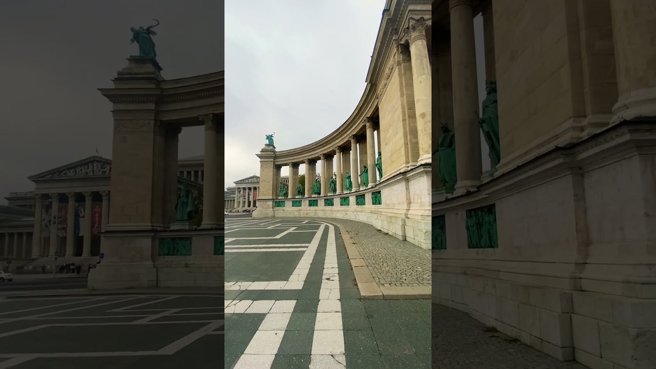 HEROES SQUARE, Budapest #traveling #travelinspiration #traveltips
