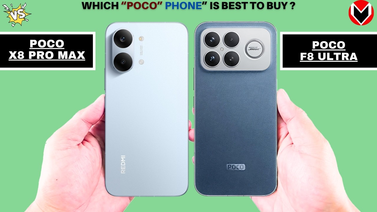 Poco X8 Pro Max Vs Poco F8 Ultra
