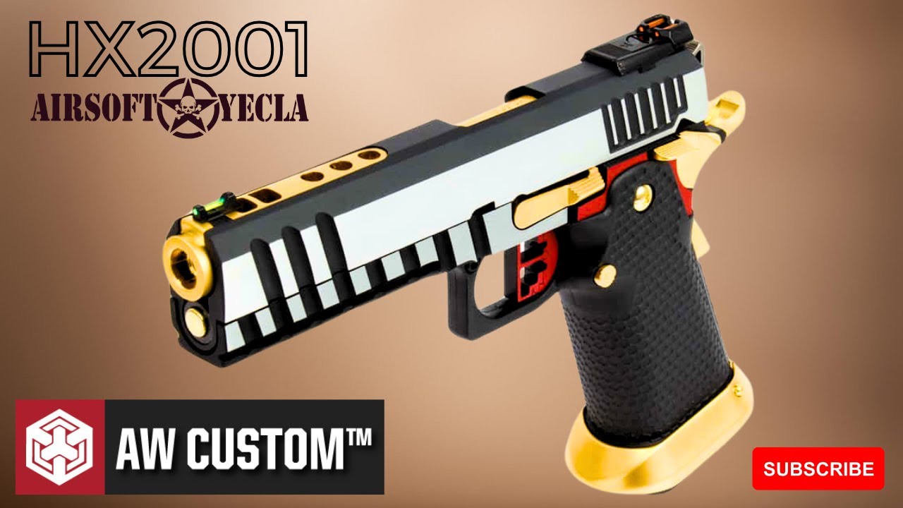 ¡La Pistola Hi-Capa que Revoluciona el Airsoft! 🔥 La Impresionante Armorer Works HX2001