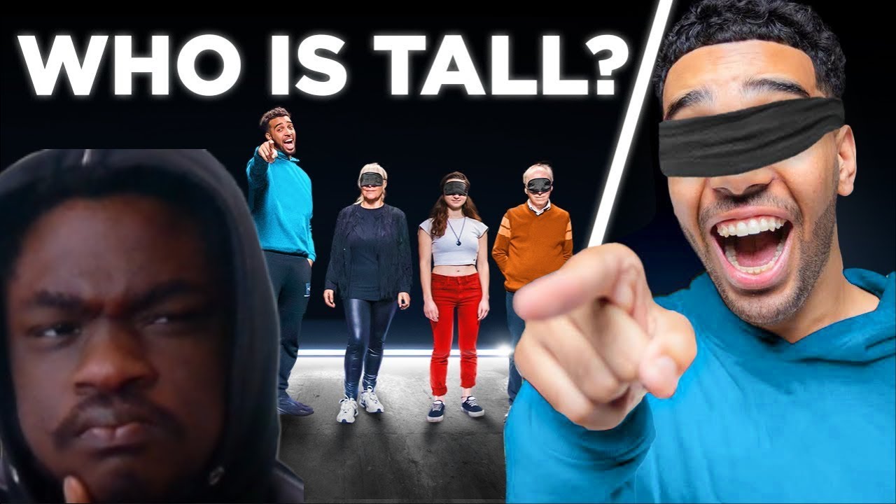 *FUNNY REACTION* REACTING TO BETA SQUAD 6 SHORT PEOPLE VS 1 SECRET TALL PERSON PART 1