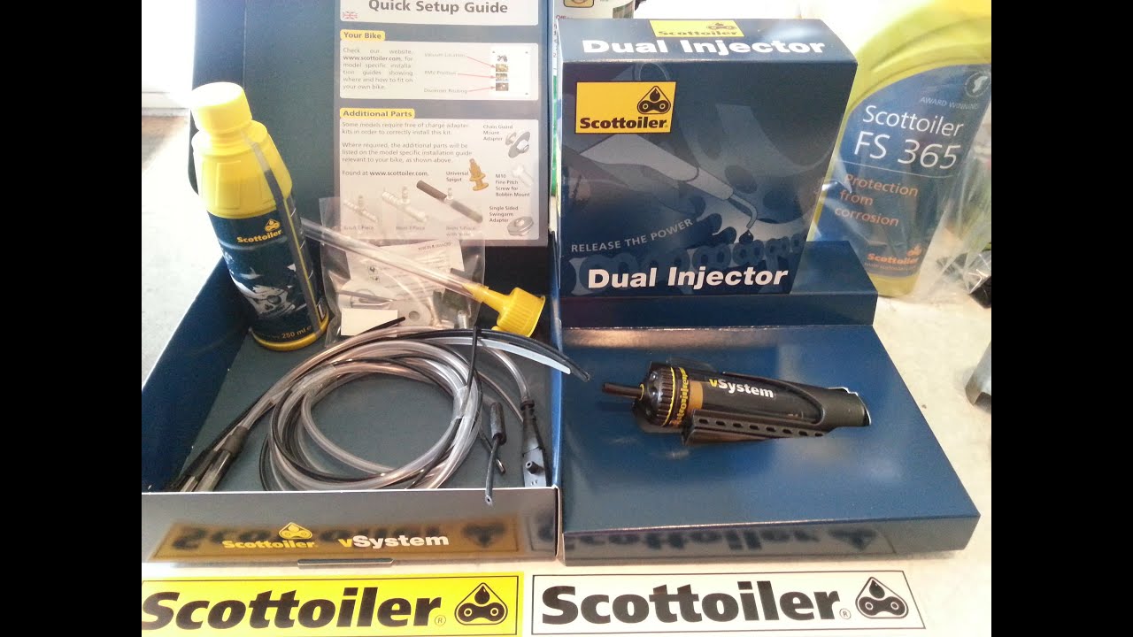 Review on the Scottoiler V-System auto chain oiler.