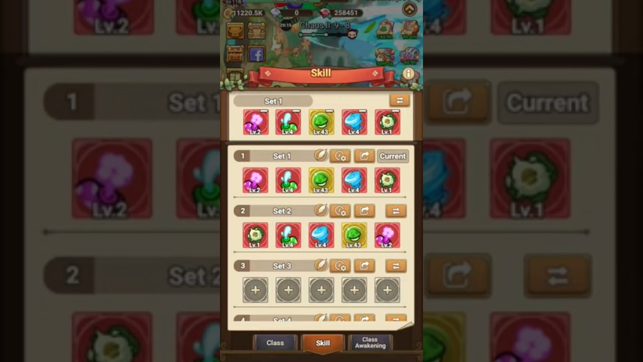 Where skill delay is in Legend of Mushroom