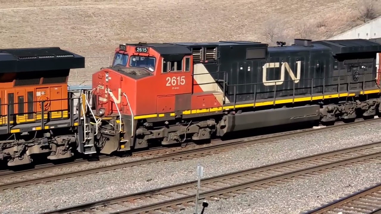 FOREIGN POWER TAKEOVER! Numerous trains featuring CN, CP, FXE, CSX, KCS, NS, awesome lashups & more!