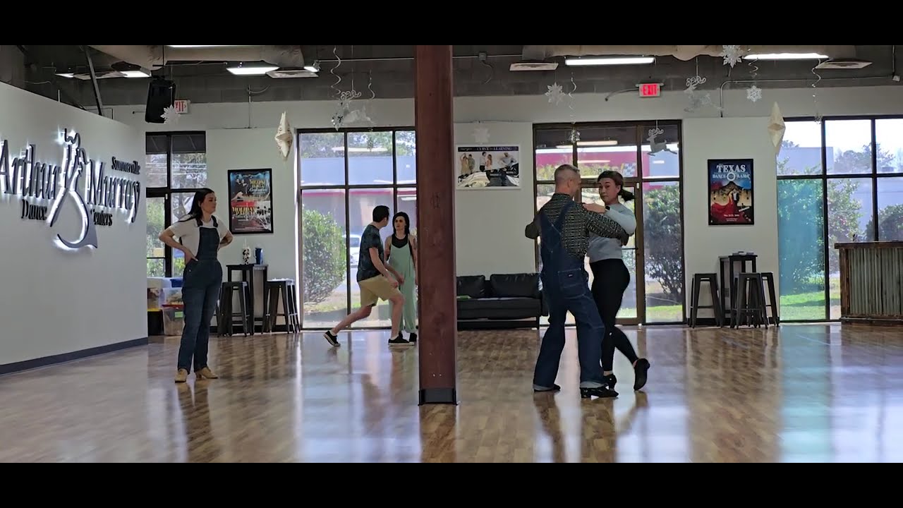 Tango turn practice w/JR