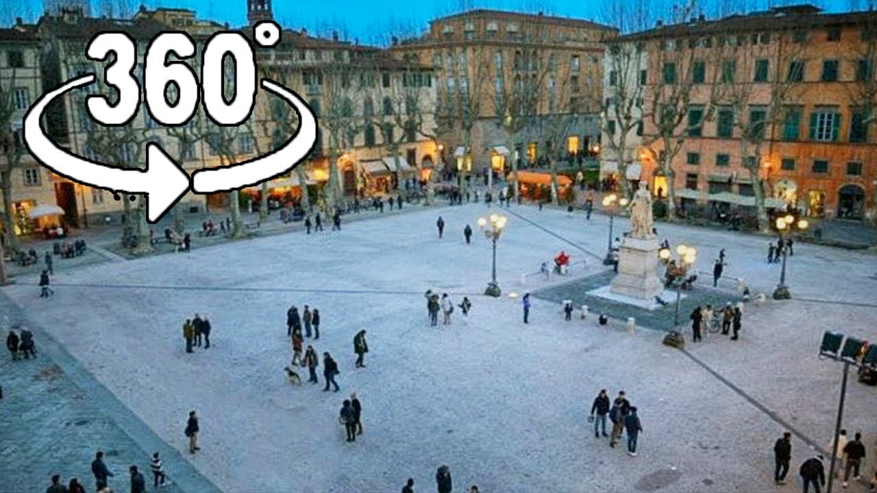 LUCCA PIAZZA NAPOLEONE - 360 view INSTA 360 ONE X