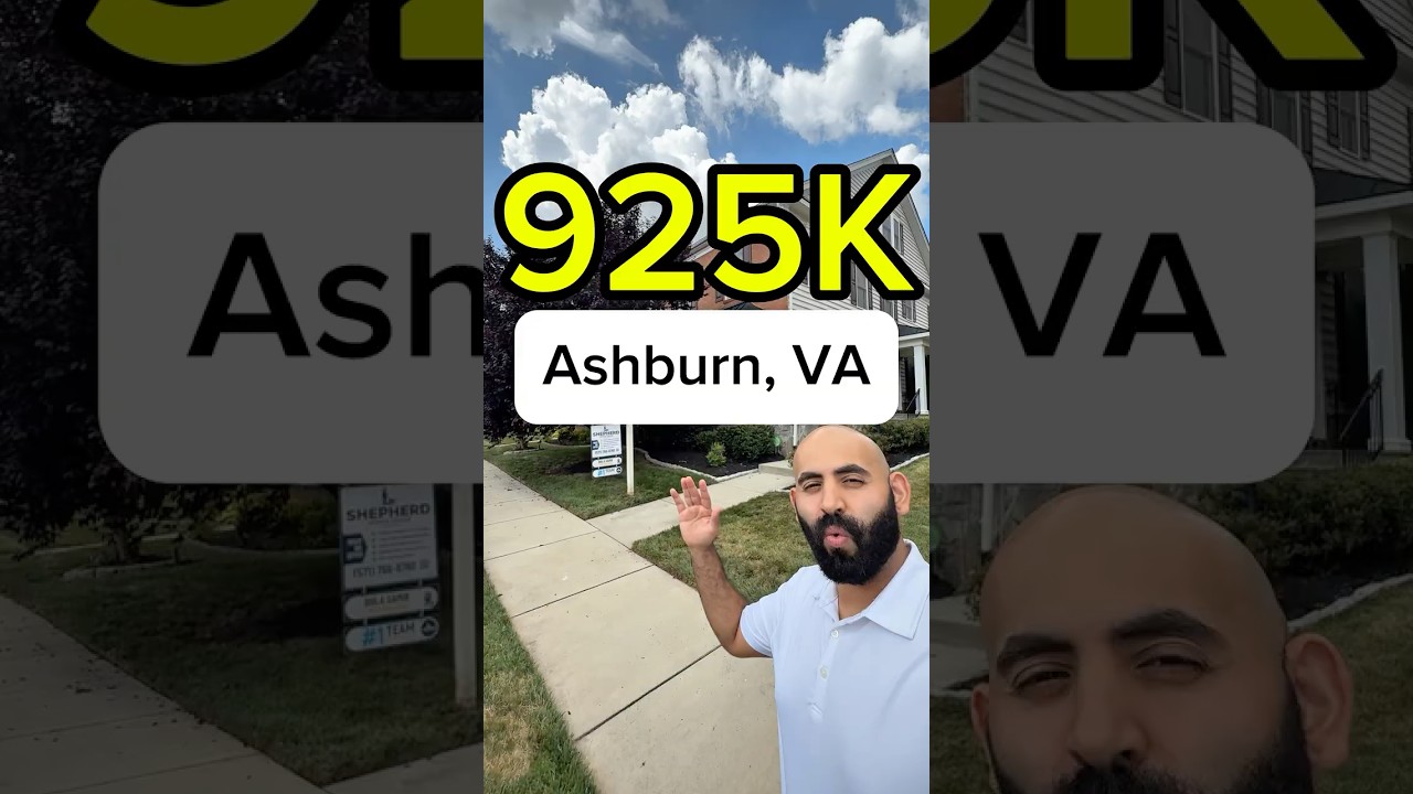 $925K | ASHBURN, VA | WANNA SEE IT IN PERSON? CHECK OUT MY CHANNEL TO GET IN TOUCH ☝️