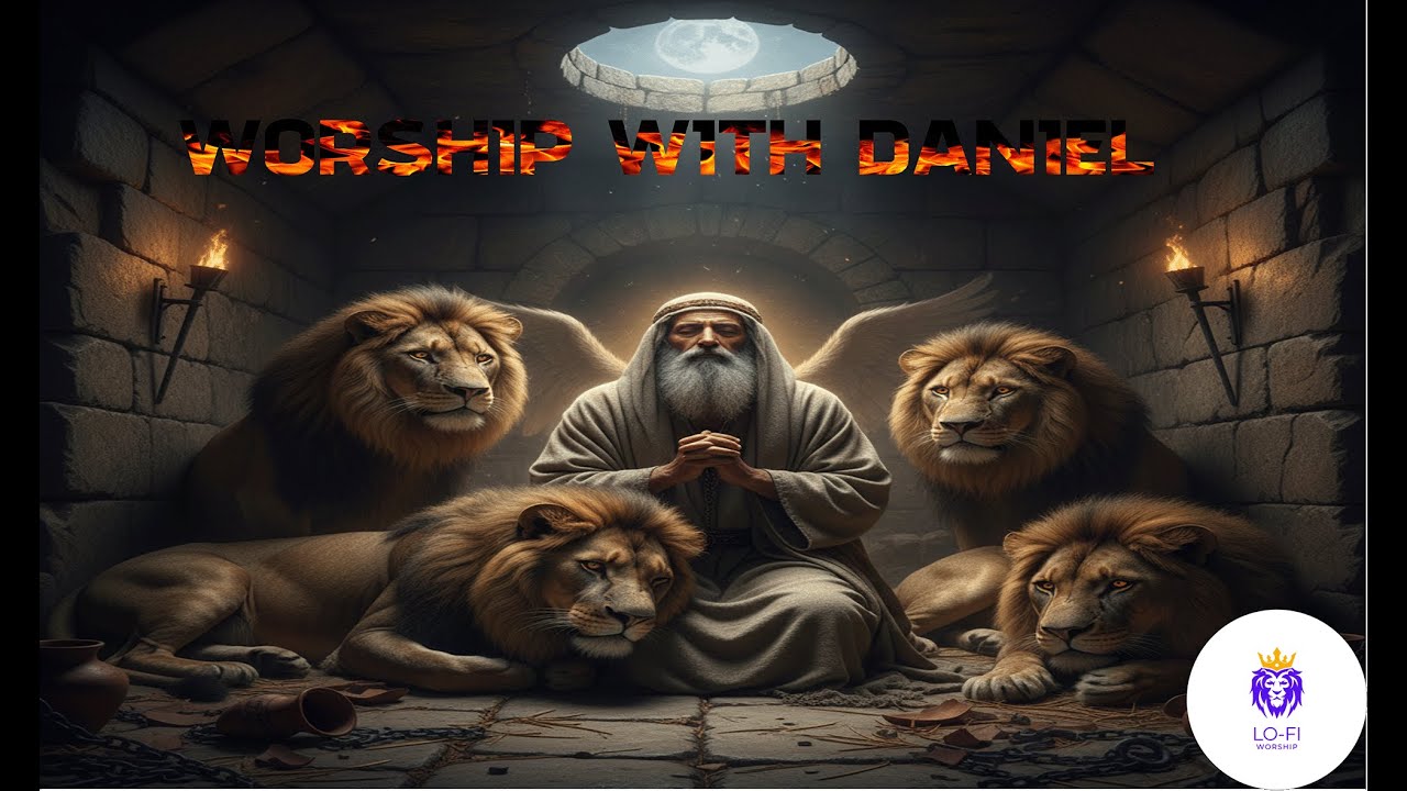 Daniel’s Window: Christian Lofi for Consistent Prayer & Spiritual Strength 🕯️🦁