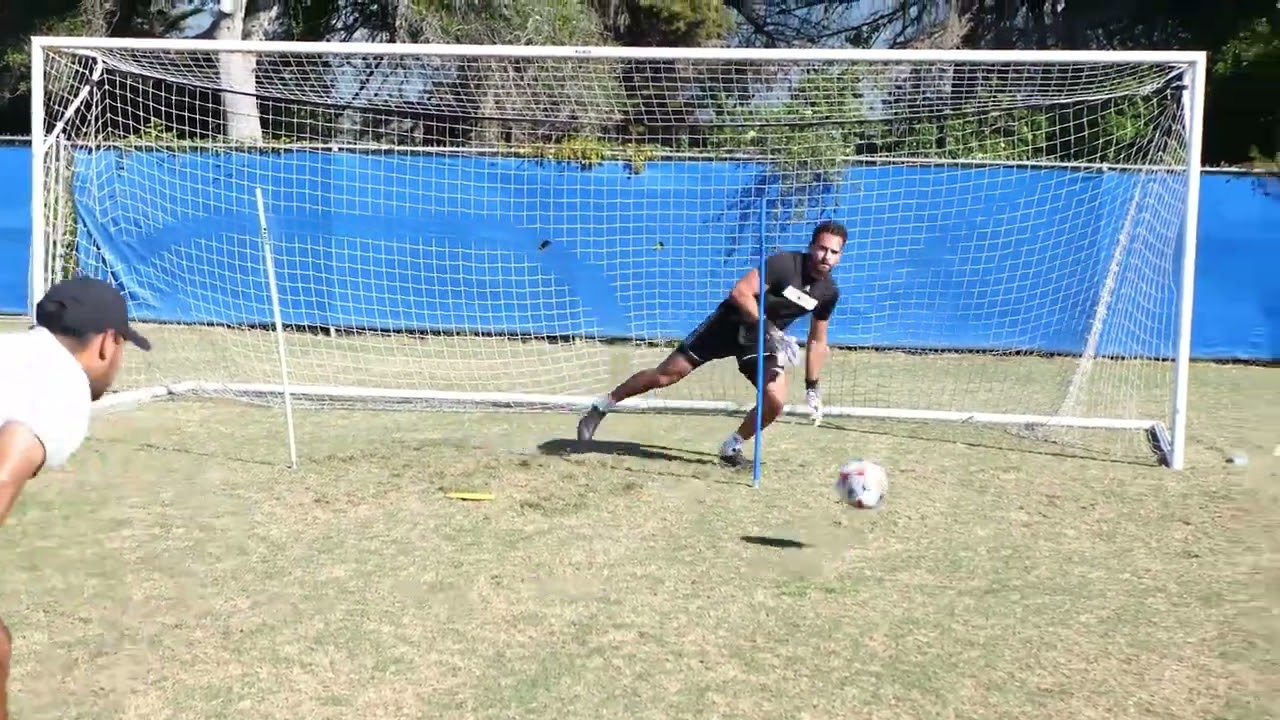 Leroy Zeller Goalkeeper Practice UCSB